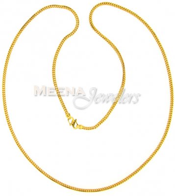 22 Kt Gold Mens Gold Chain ( Men`s Gold Chains )