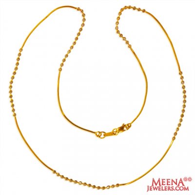 22Kt Gold Fancy Chain ( 22Kt Gold Fancy Chains )