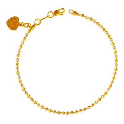 22Kt Gold Ladies Bracelet ( Ladies Bracelets )