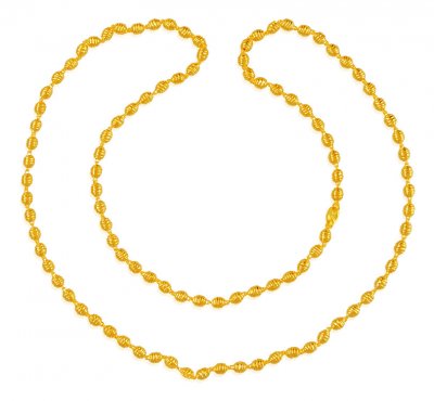 22K Gold  Long Chain(25 Inches) ( 22Kt Long Chains (Ladies) )