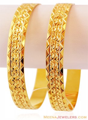 22K Gold Bangles(1 Pc) ( Gold Bangles )