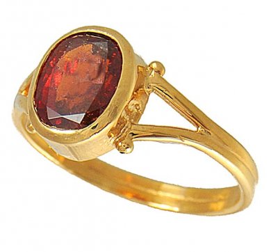 22kt Gomed Ring ( Astrological BirthStone Rings )