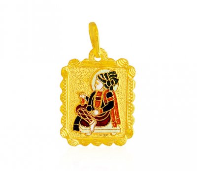 22K Swami Narayan Pendant ( Ganesh, Laxmi and other God Pendants )