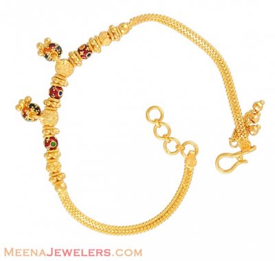 22k Meenakari bracelet ( Ladies Bracelets )