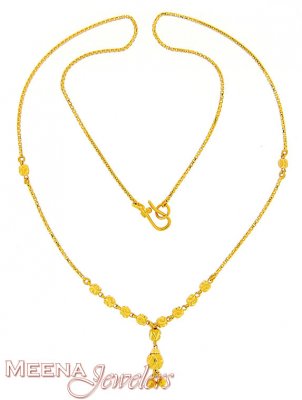 Gold Dokya Chain ( 22Kt Gold Fancy Chains )