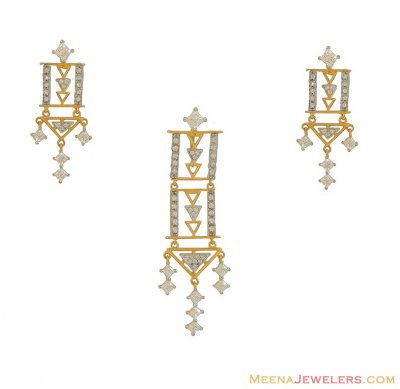 22K Exclusive Pendant Set ( Fancy Pendant Set )