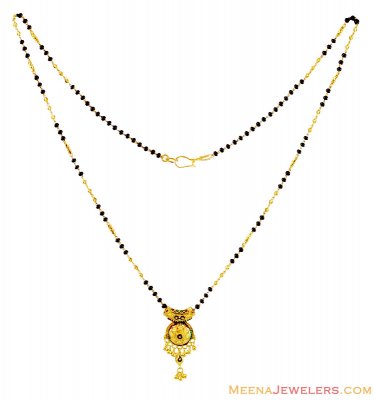 Meenakari Mangalsutra Gold 22k  ( MangalSutras )