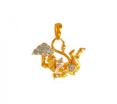 Hanuman Jee Gold Pendant ( Ganesh, Laxmi and other God Pendants )