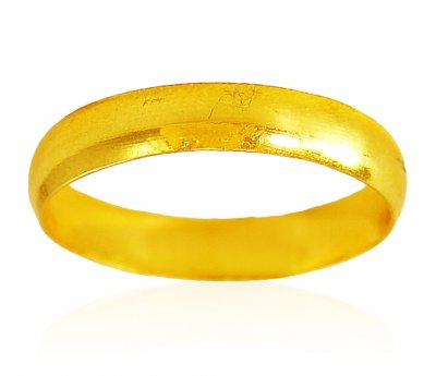 22 Karat Gold Band(Unisex) ( Wedding Bands )