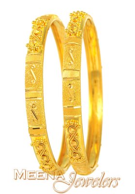 22Kt Gold Bangles ( Gold Bangles )