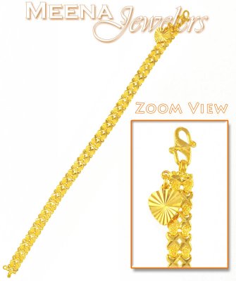 22Kt Gold Ladies Bracelet ( Ladies Bracelets )