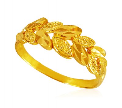 22Kt Gold Ladies Ring ( Ladies Gold Ring )