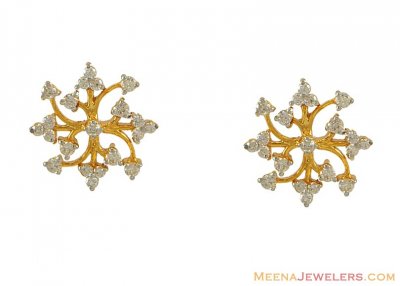 Genuine Diamond Earrings ( Diamond Earrings )