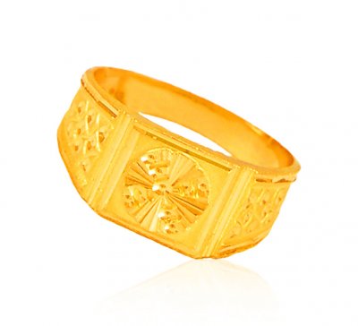 22 Karat Gold Ring For Mens ( Mens Gold Ring )