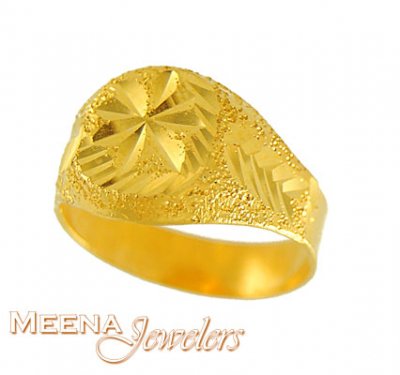 22Kt Gold Baby Ring ( 22Kt Baby Rings )