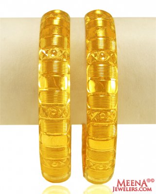 22K Yellow Gold Bangles ( Gold Bangles )