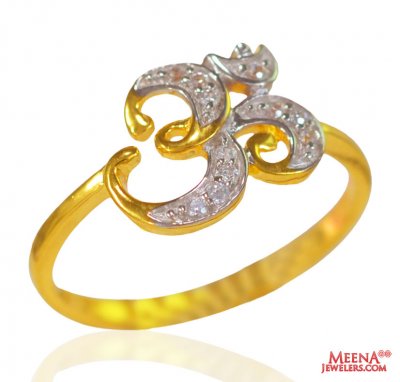 22kt Gold Ladies Signity Ring ( Ladies Signity Rings )