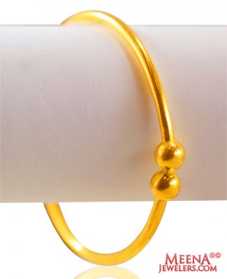 22karat Gold Kada (1PC) ( Gold Bangles )