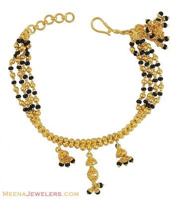 22Kt Fancy Beads Bracelet ( Ladies Bracelets )