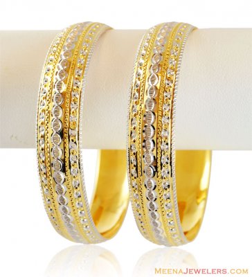 Exclusive 22k Two Tone Bangles ( Two Tone Bangles )