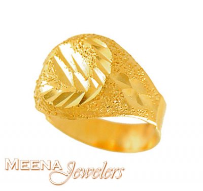 22Kt Gold Baby Ring ( 22Kt Baby Rings )