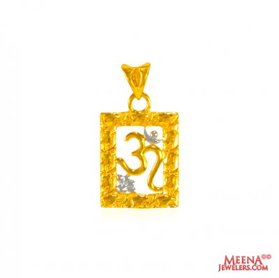 22 Karat OM Pendant ( Om Pendants )