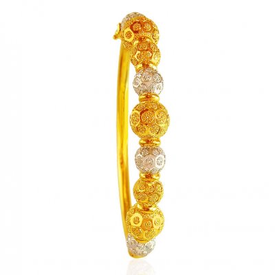 22 Karat Gold Two Tone Kada ( Kadas )