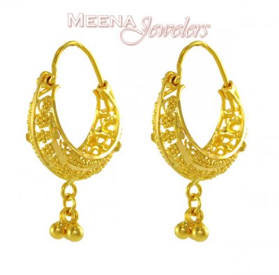 Gold Hoop Earrings ( Hoop Earrings )