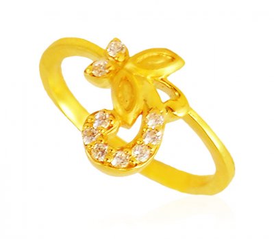 22K Gold Ladies Ring ( Ladies Signity Rings )