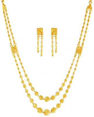 22k Gold Two Layered  Set ( Light Sets )