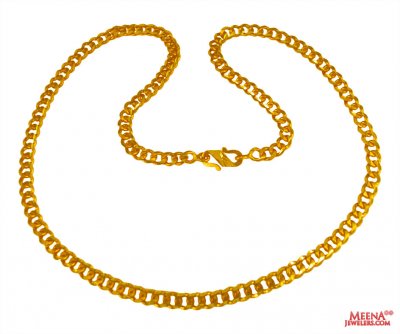 22 Karat Gold Chain 20 Inches ( Men`s Gold Chains )