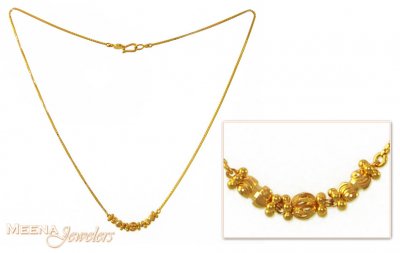 22Kt Gold Fancy Chains ( 22Kt Gold Fancy Chains )