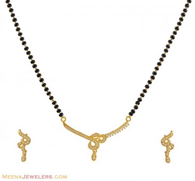 22K Gold Mangalsutra Set ( Gold Mangalsutra Sets )