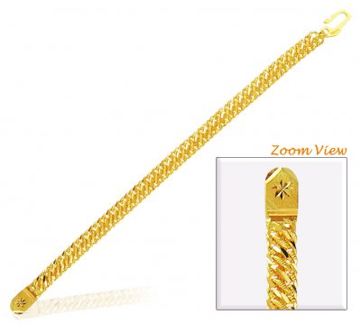 Mens 22K Gold Bracelet ( Men`s Bracelets )