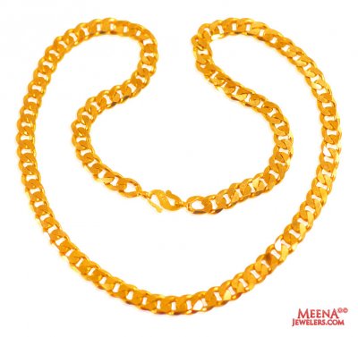 22 Kt Gold Heavy Chain ( Men`s Gold Chains )