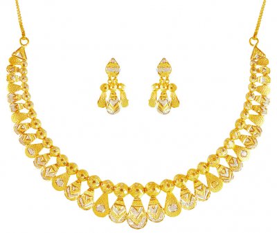 22K Gold Necklace set ( Light Sets )