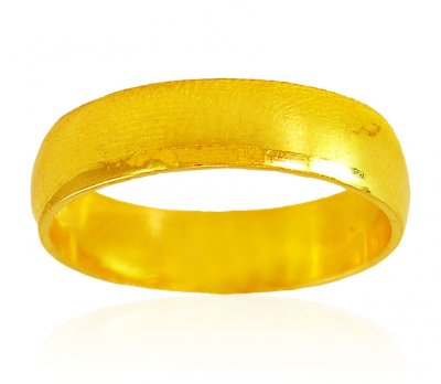 22K Gold Plain Band  ( Wedding Bands )