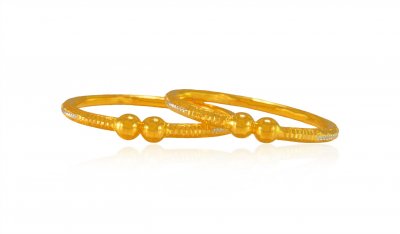 22Kt Gold kids pipe kada ( Baby Bangles )