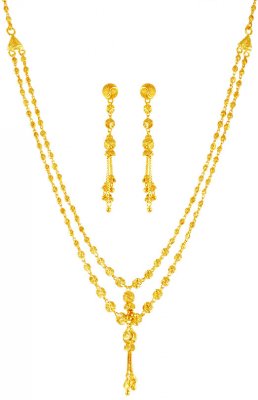 22k Gold Double Layered  Set ( Light Sets )