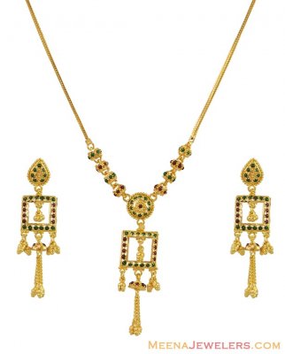 Indian Fancy Necklace Set ( Light Sets )