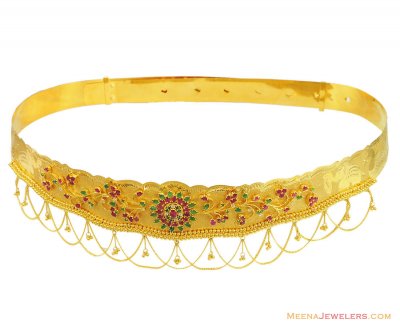 22K Gold Waist Belt (Vaddanam) ( Gold Waist Belt )