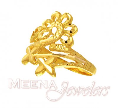 22Kt Gold Ladies Gold Ring ( Ladies Gold Ring )