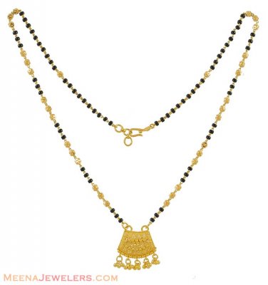 22K Yellow Gold Mangalsutra  ( MangalSutras )