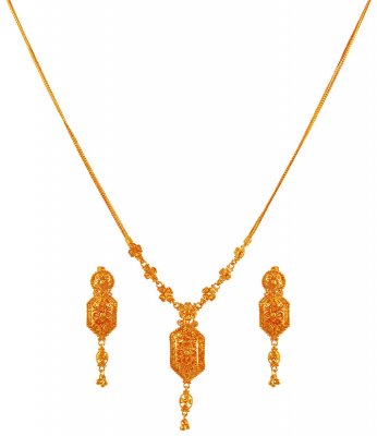 Light Necklace Set 22K Gold ( Light Sets )