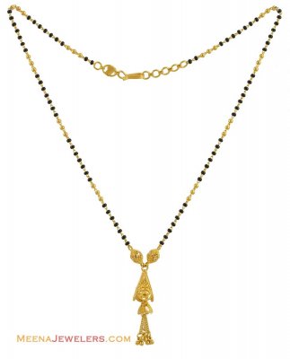 22K Fancy Mangalsutra (17 Inch) ( MangalSutras )