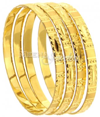 22Kt Gold Bangles ( Gold Bangles )