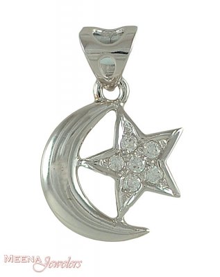 Star Crescent pendant  ( Allah, Ali and Ayat Pendants )