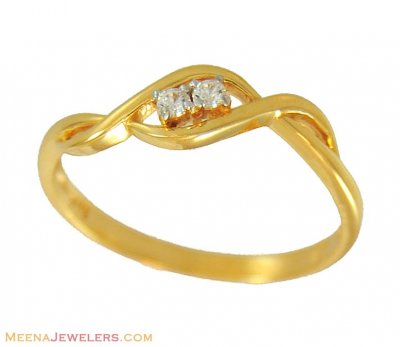 22K Gold Ring ( Ladies Signity Rings )