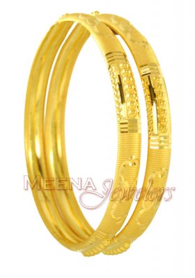 22K Gold Bangles ( Gold Bangles )