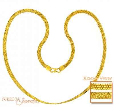 22 Kt Gold Mens Chain ( Men`s Gold Chains )